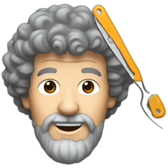 bob ross nail cutter emoji