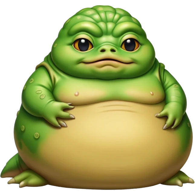 Slug Jabba The Hutt  emoji