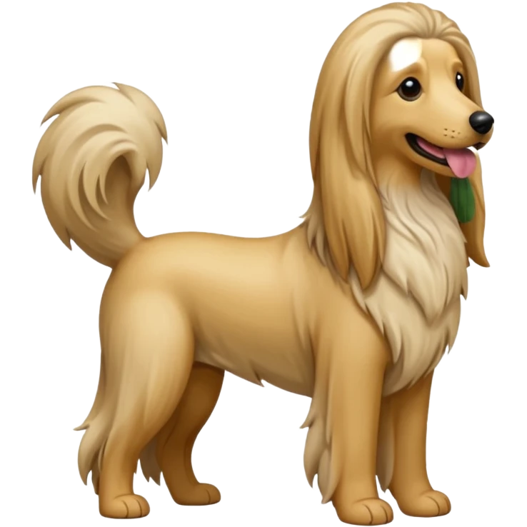 Dog afgano emoji