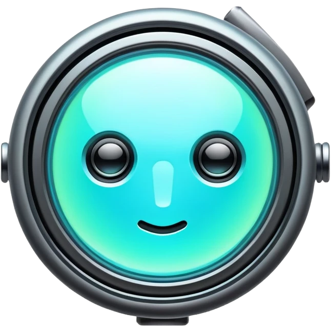 cyberpunk loupe icon emoji