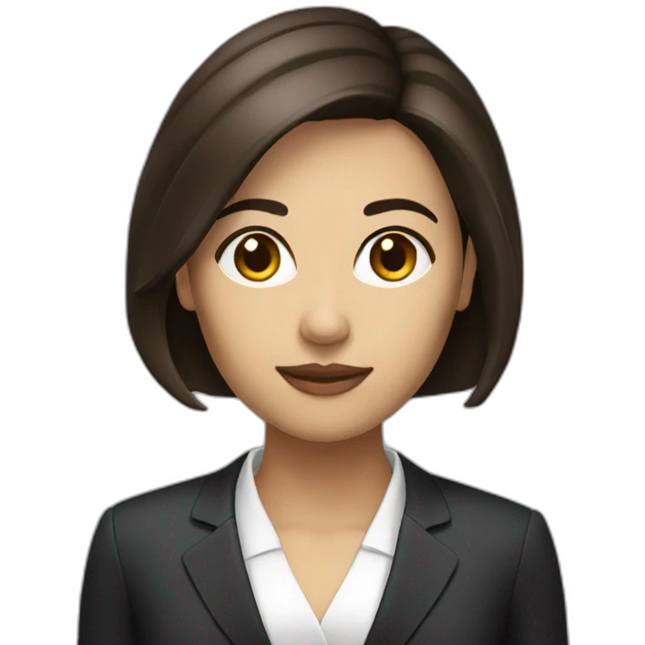 woman brunette short hair Venezuelan lawyer emoji