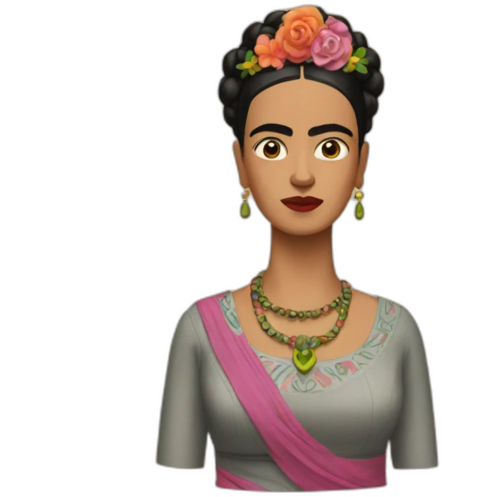 Frida kaloh emoji