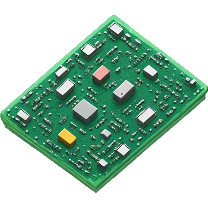 circuit board isometry emoji