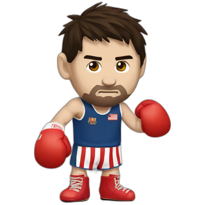 Lionel Messi Boxing emoji