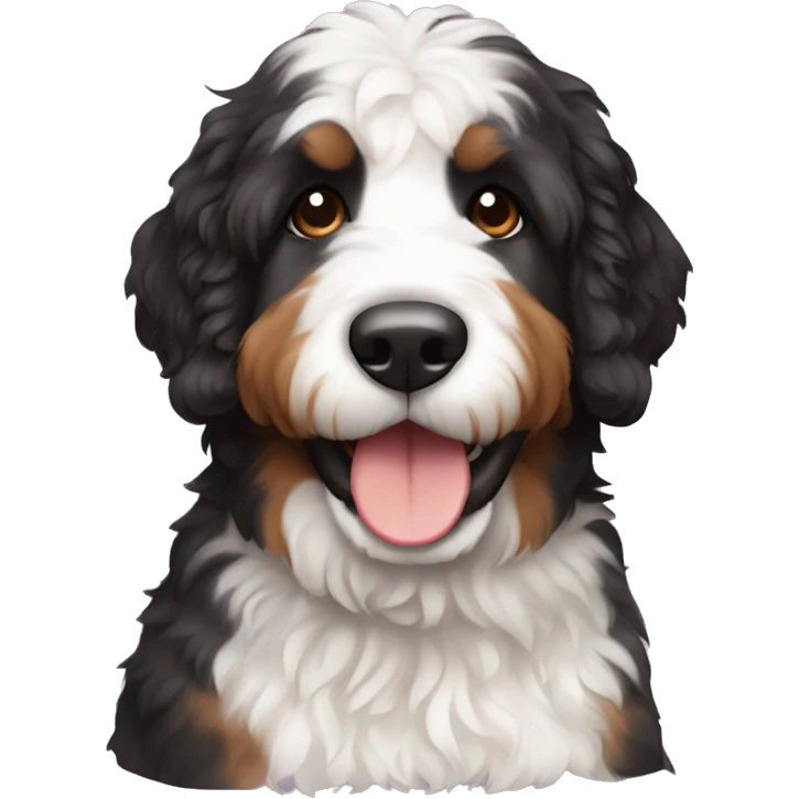 Bernedoodle emoji