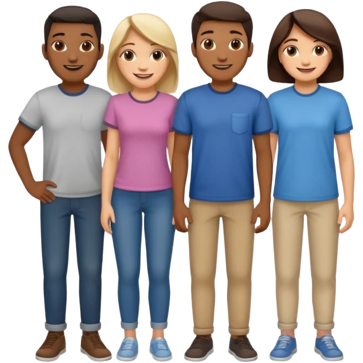 IMMIGRANTS MALE AND FEMALE emoji