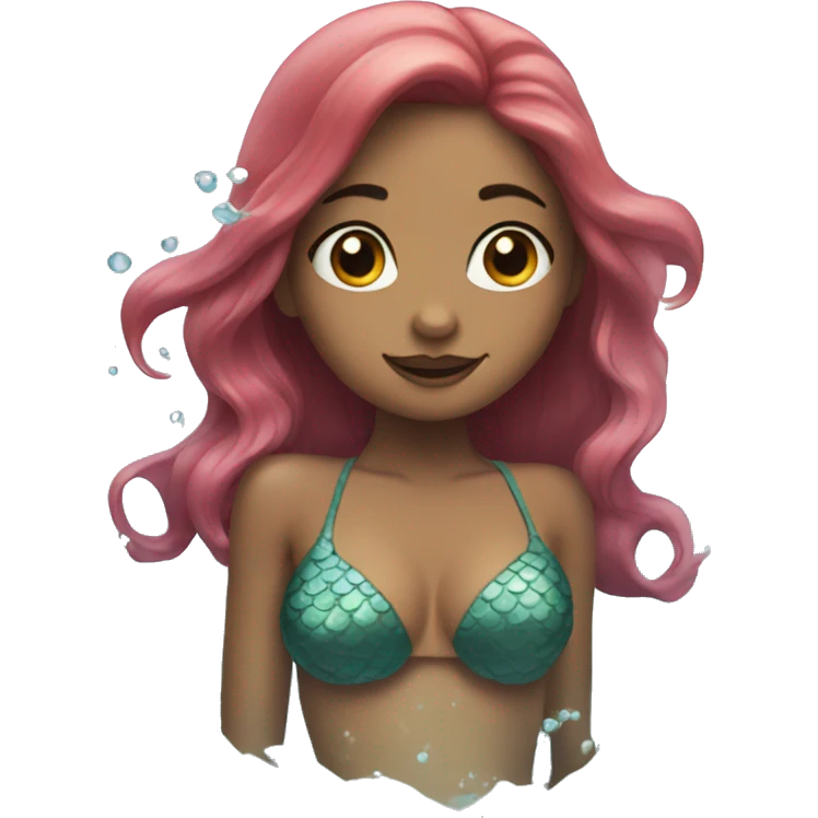 Mermaid with water  emoji