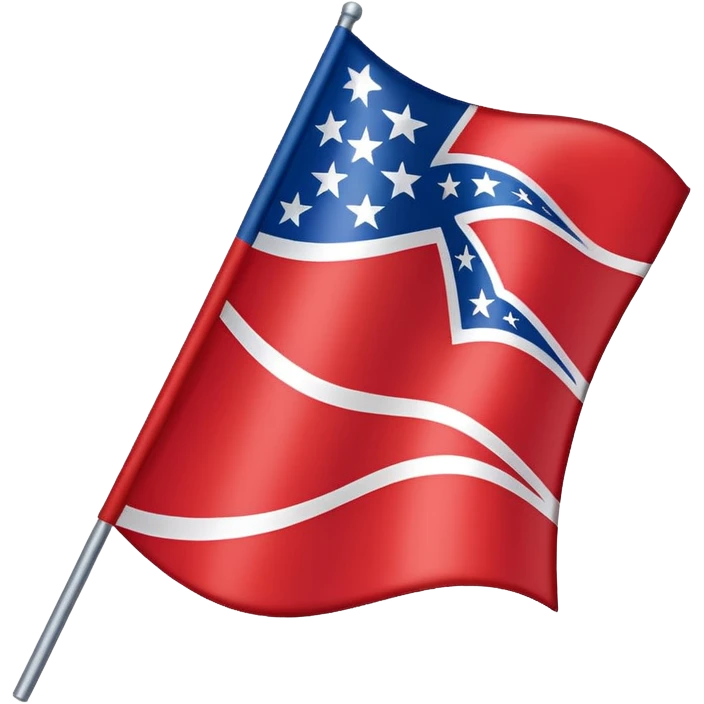 Confederate flag emoji