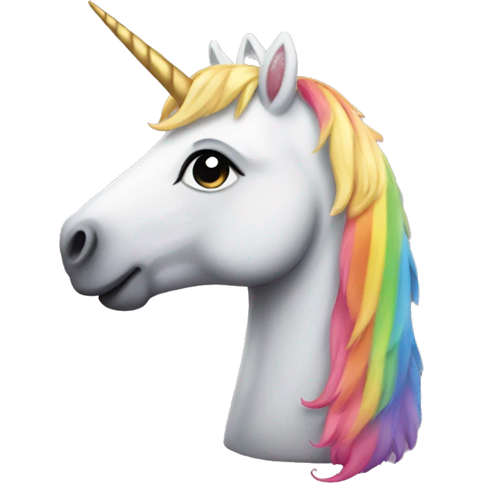 Gay unicorn emoji