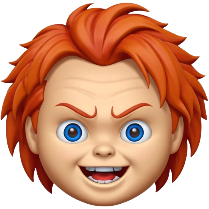 Un emojin de chuky emoji