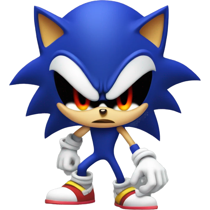 shadow sonic angry emoji