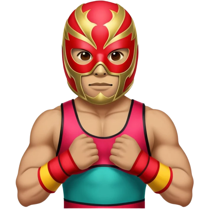 Luchador wrestler emoji
