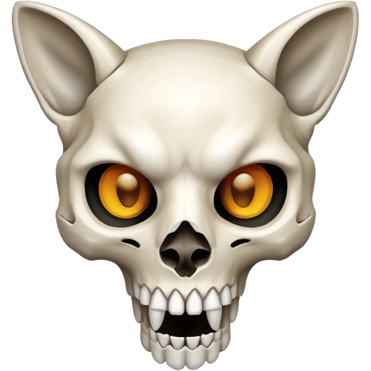 Bobcat skull emoji
