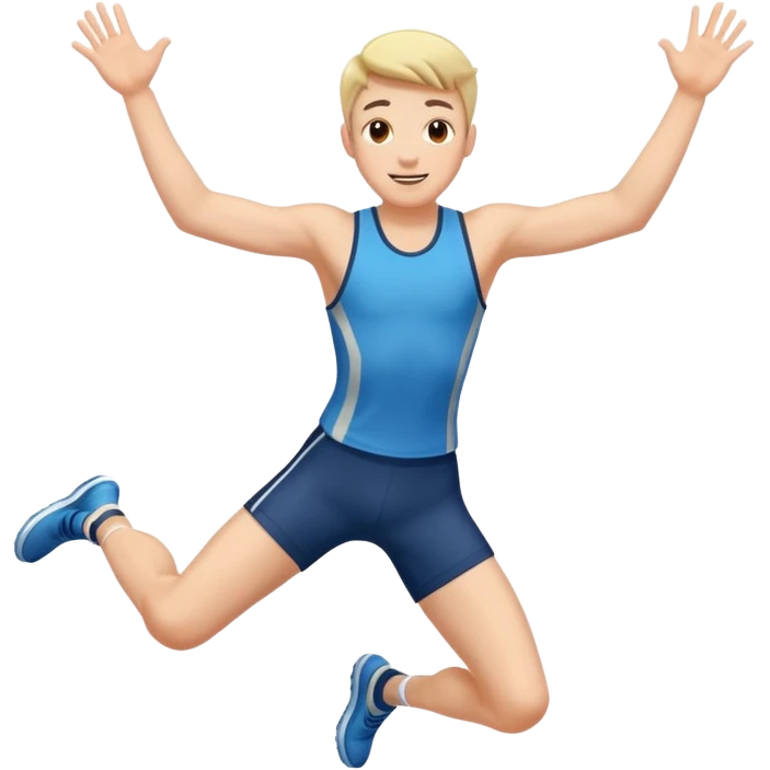 jumping with confidence emoji