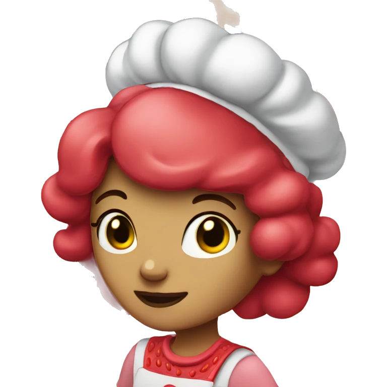 strawberry shortcake  emoji