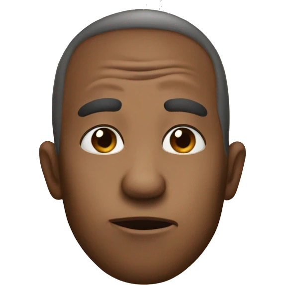 Picking nose emoji