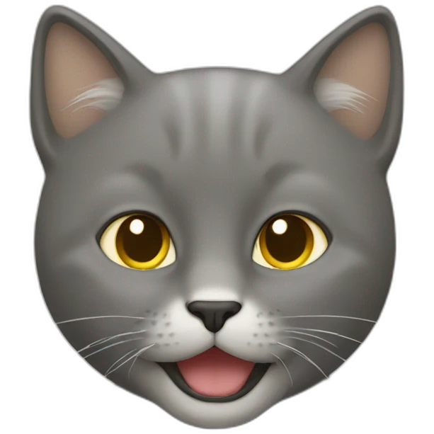 Un chat emoji