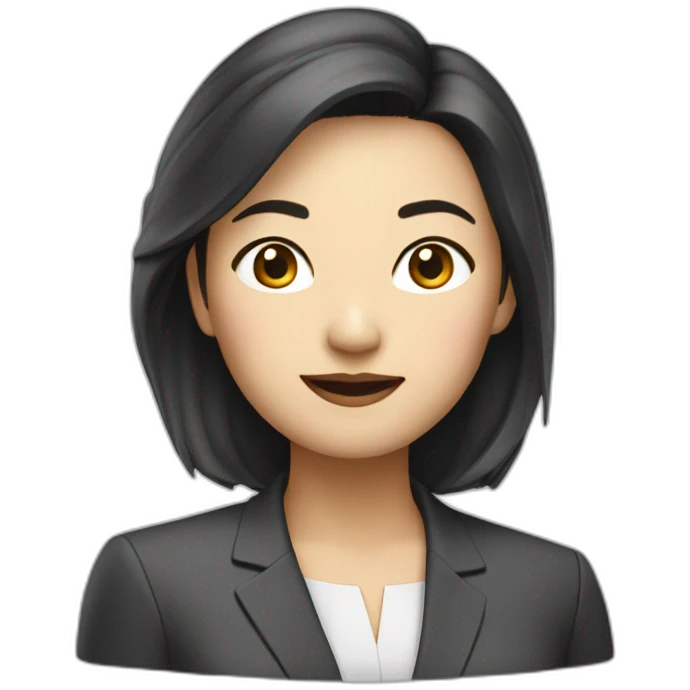 female asian CEO of an IT company emoji