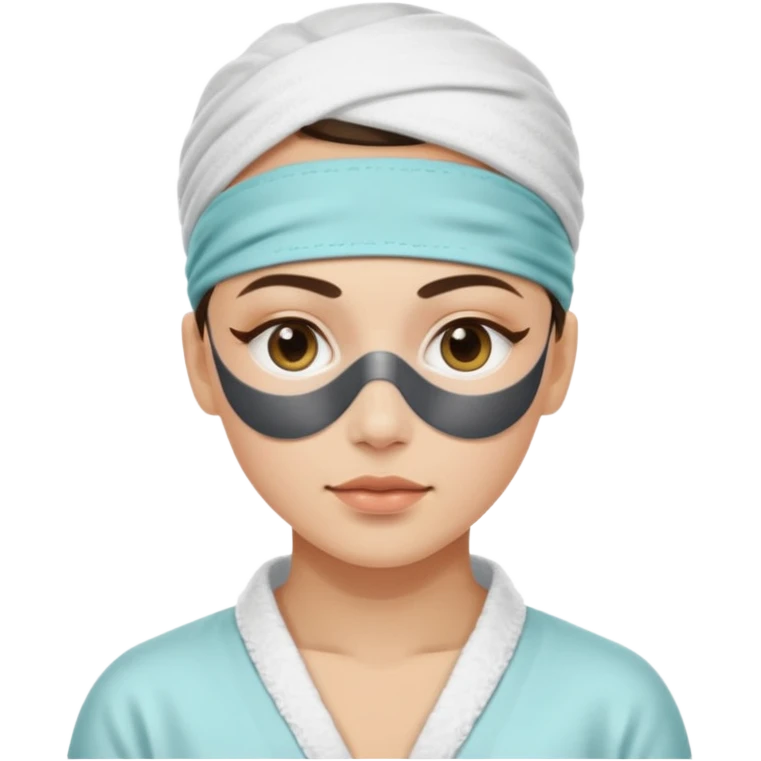 eye patches spa under eyes emoji