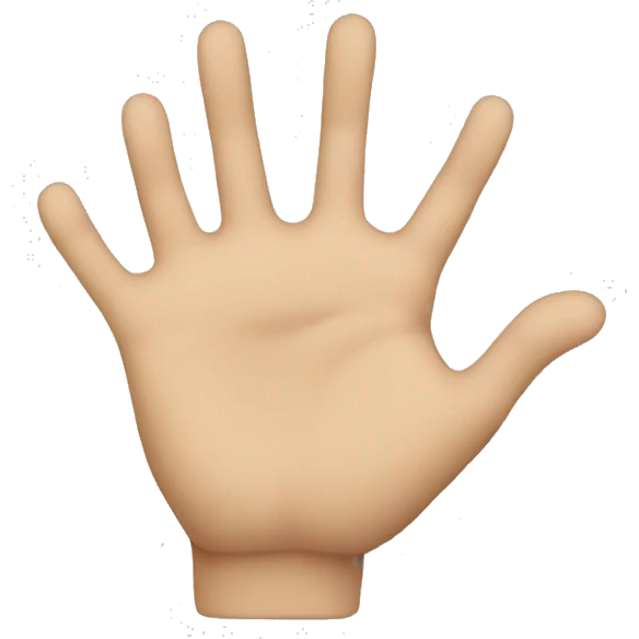 hand cursor emoji