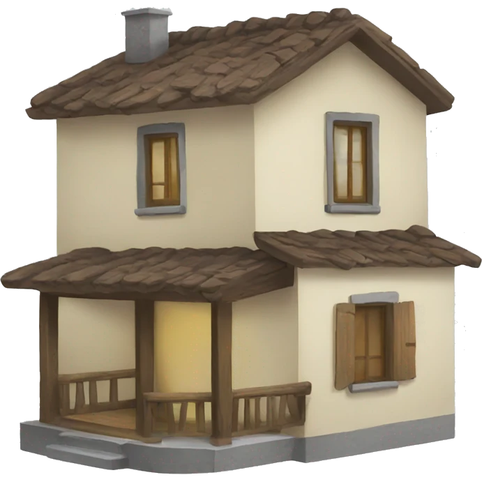 Casa con lazo emoji
