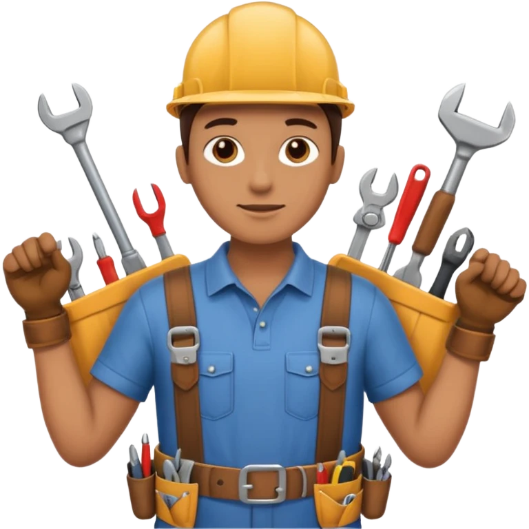 Repairs and Maintenance, tools belt emoji