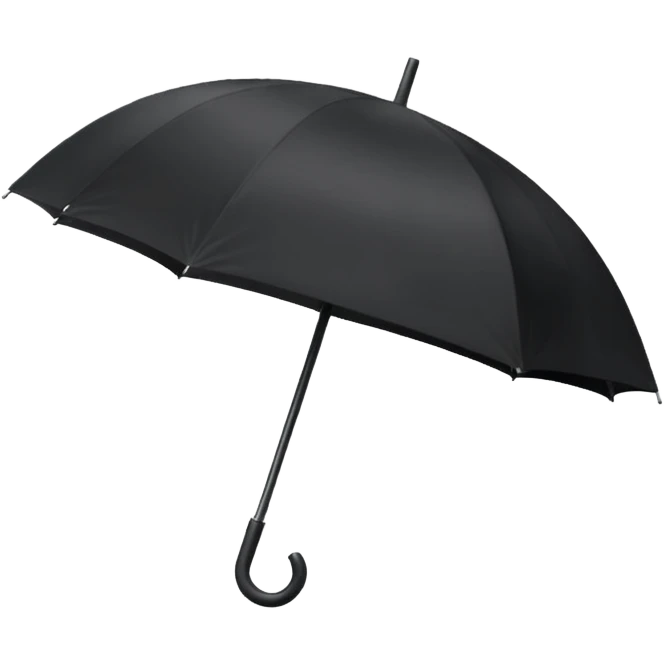 black umbrella emoji emoji