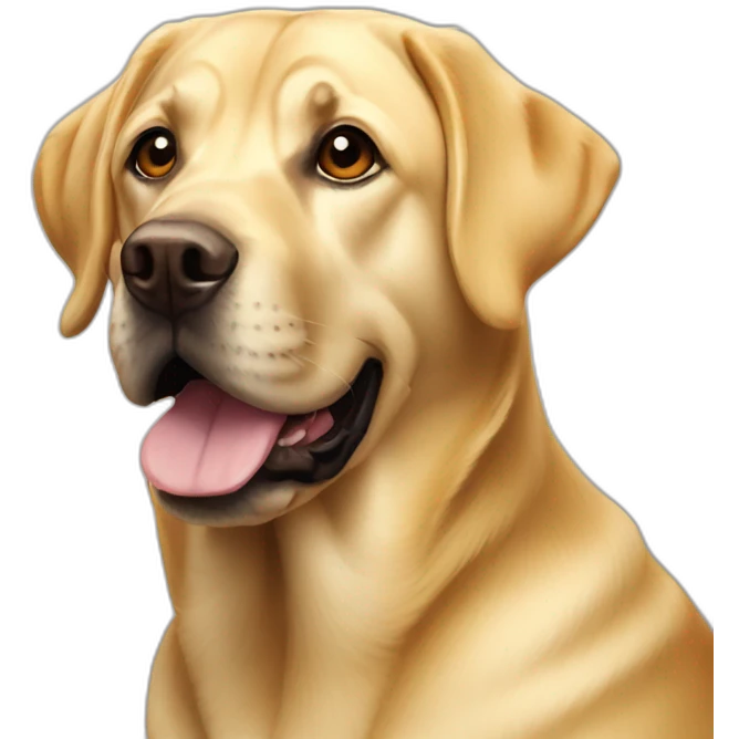 labrador gold emoji
