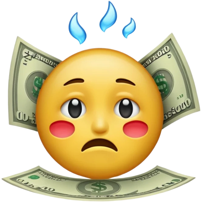 cry money emoji