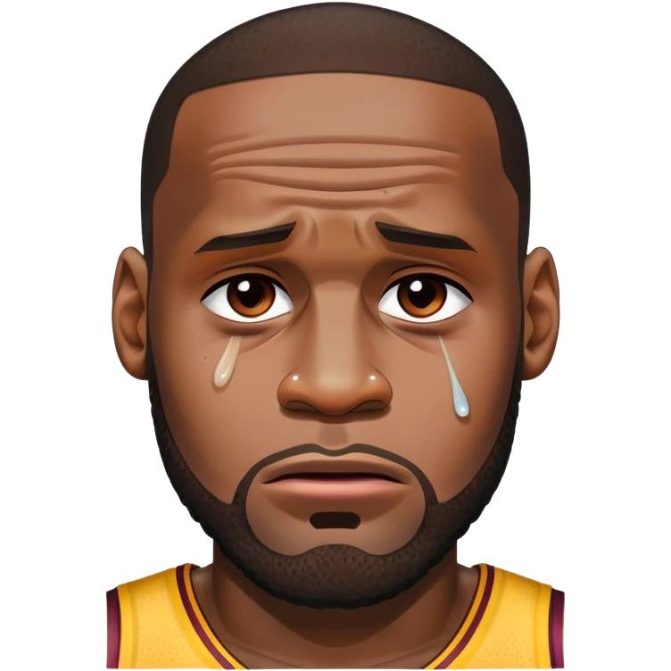LeBron, James, qui pleure emoji