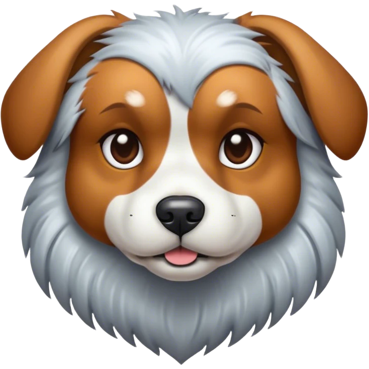 ironmap as a dog  emoji