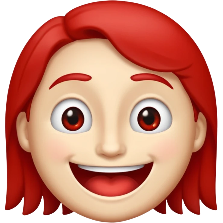 paresseux avec une crête rouge qui rigole avec lol écrit dessus emoji