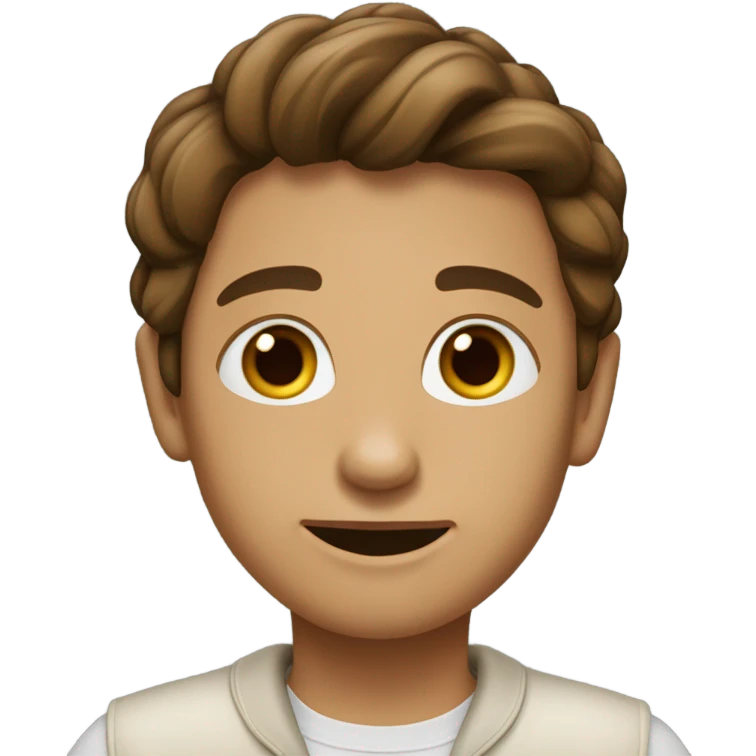 девочка с коричневыми волосами emoji