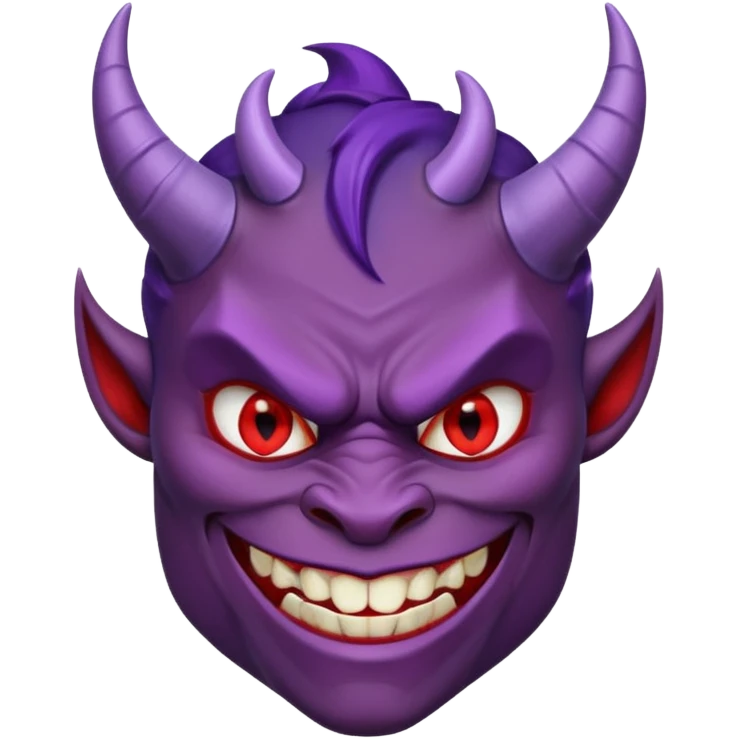 purple devil emoji
