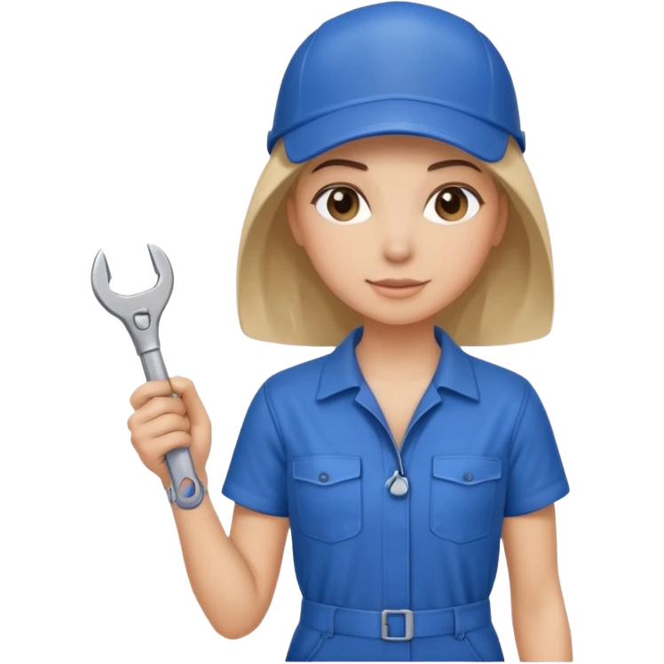 mechanic woman emoji