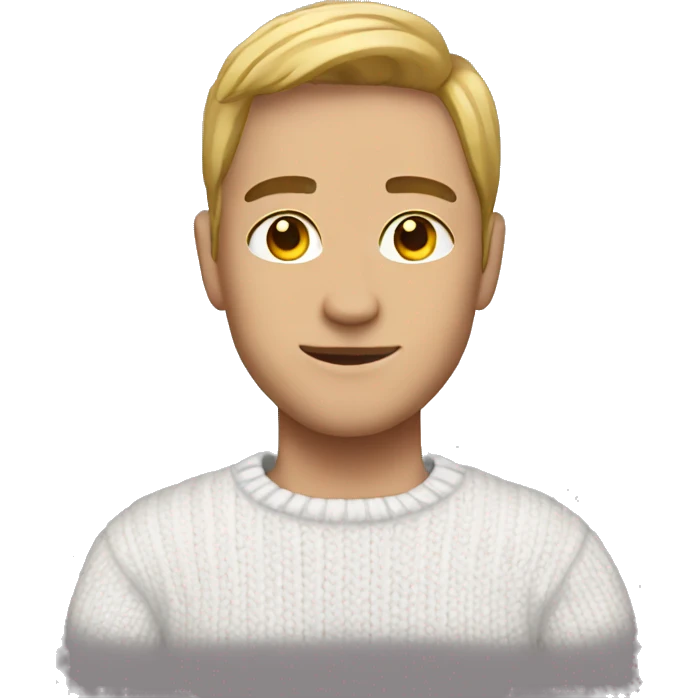 white sweater emoji