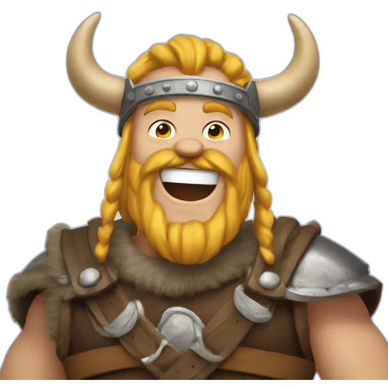 laughing viking emoji