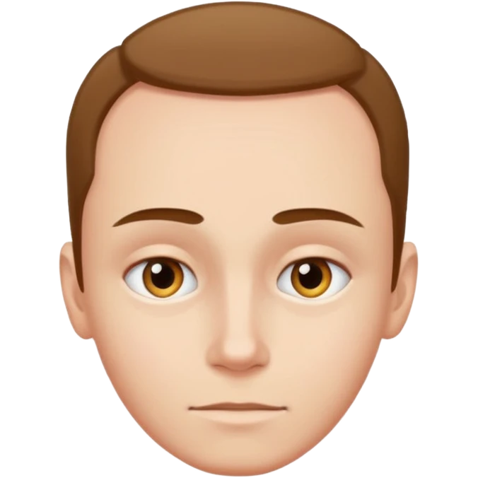 forhead with "Here" text on it emoji