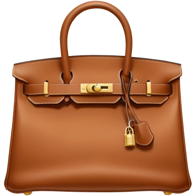 brown crocodile birkin hermes bag emoji