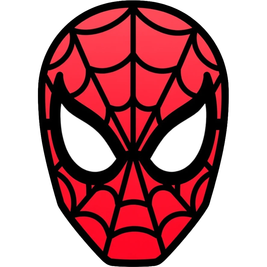 Spider-Man mask emoji