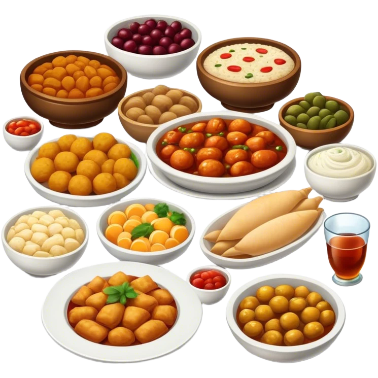 Turkish foods emoji