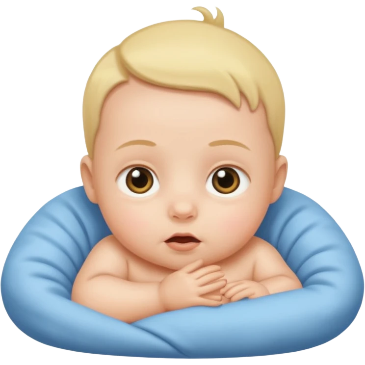 Baby wide awake emoji