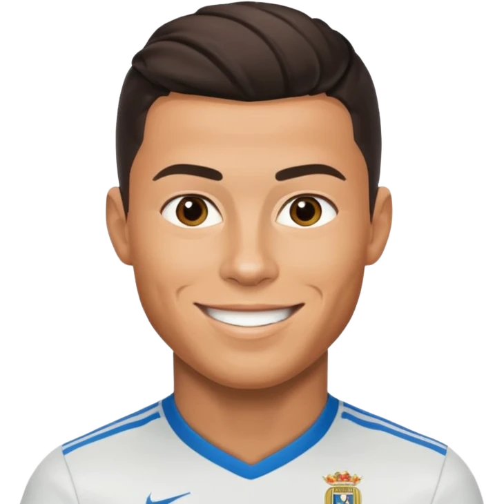 Cristiano ronaldo haciendo el siuu emoji
