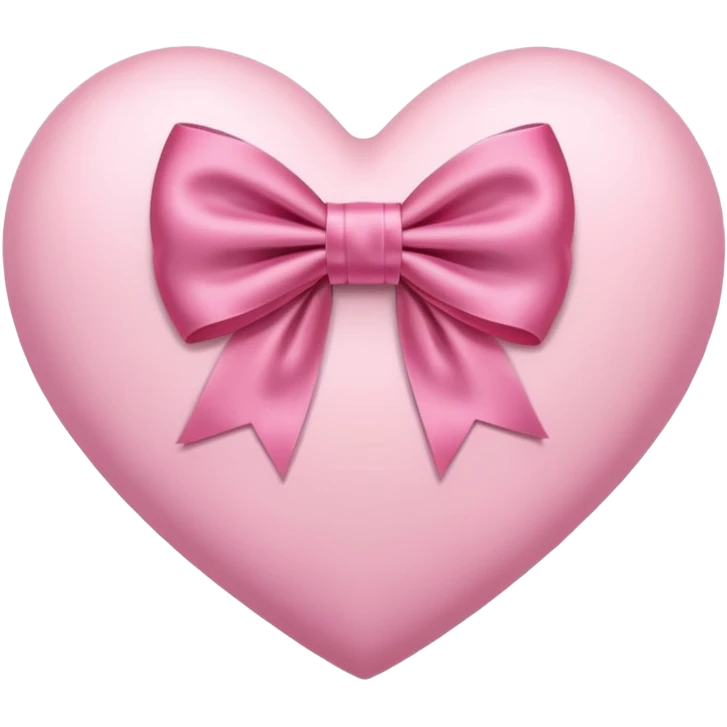 pink heart with bow in it  emoji