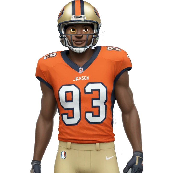 Jersey with Jackson name number 93 emoji