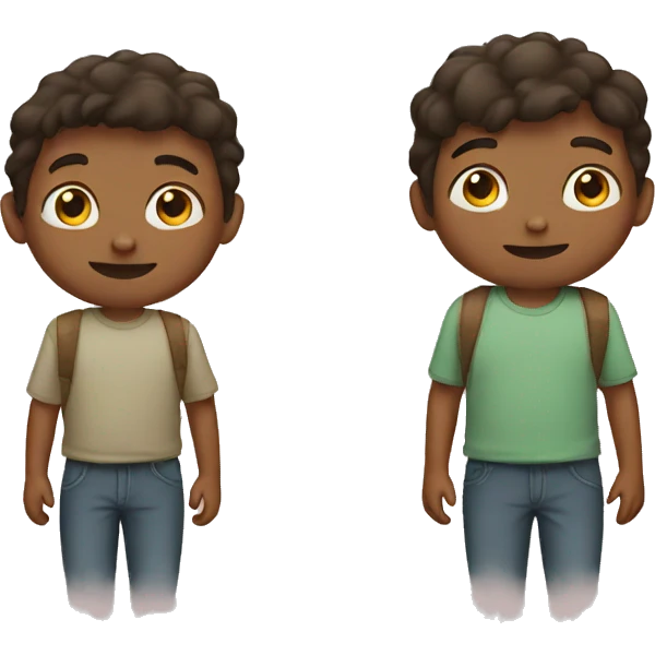 two boys  emoji