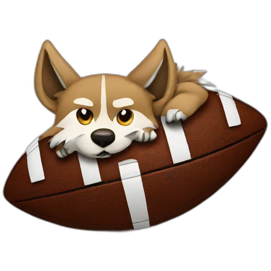 Football Coyotes emoji