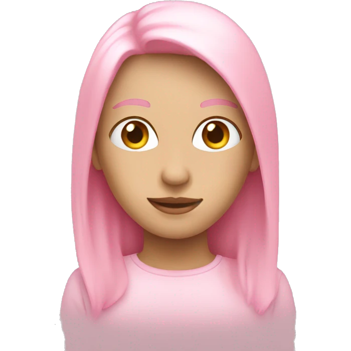 Light pink emoji