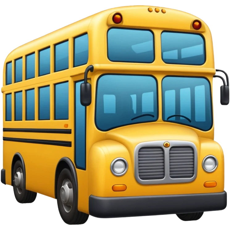 bus escolar emoji