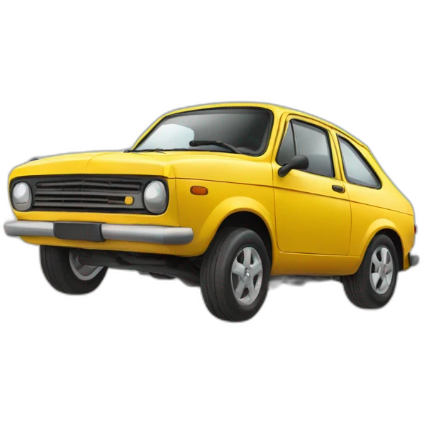 Jumping car emoji